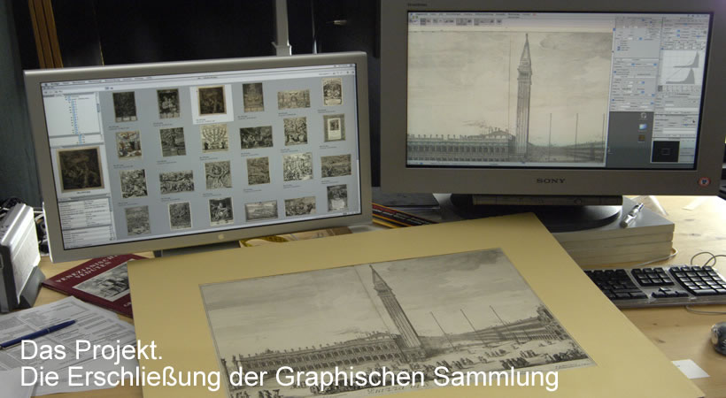 Das Projekt. Die Erschlie&szlig;ung der Graphischen Sammlung