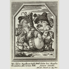 Zwergen Karikatur